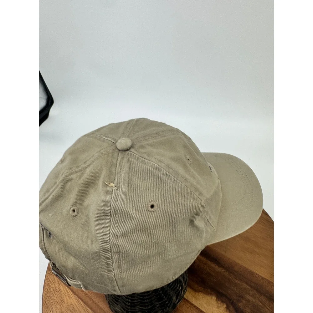 The North Face Khaki Baseball Cap Since 1968 Embroidered Logo‎ Men Distressed - Picture 11 of 15